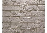 "Town brick" Камень под кирпич, цвет белый, TB-00/R