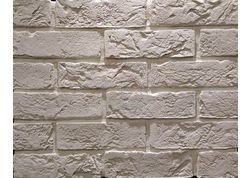 "Town brick" Камень под кирпич, цвет белый, TB-00/R