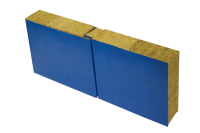 Стеновая трехслойная сэндвич-панель со скрытым креплением SECRET FIX 80mm (МВ)